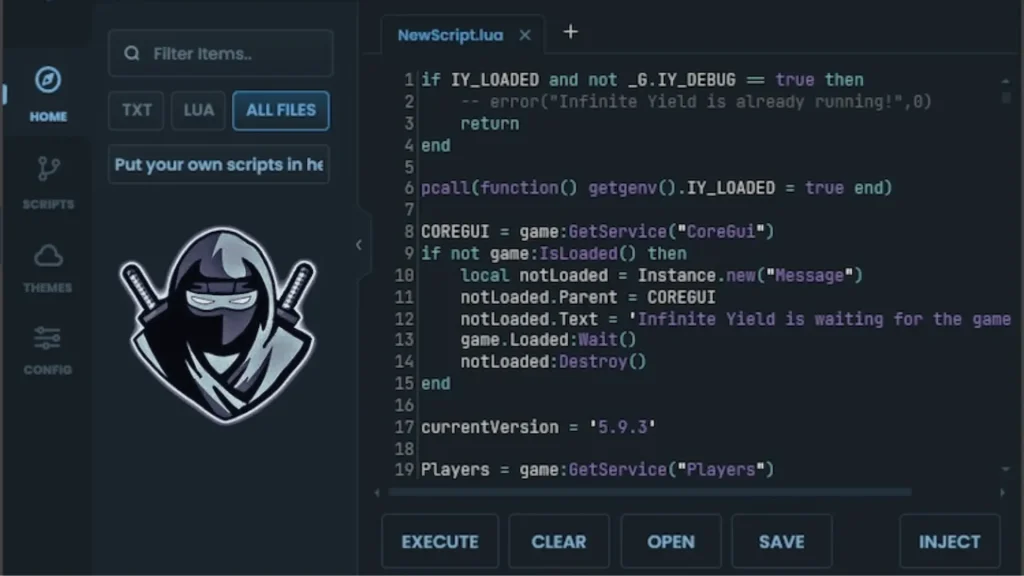 Delta Executor PC interface — official Roblox script executor